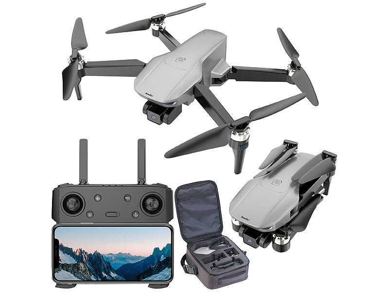 Simulus Faltbare GPS-Drohne GH-270.fpv mit 4K-Cam