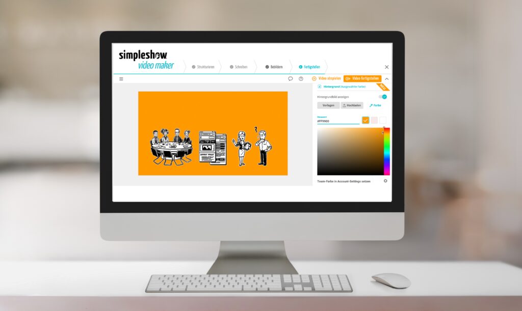 simpleshow video maker entwickelt neue Corporate Identity Features