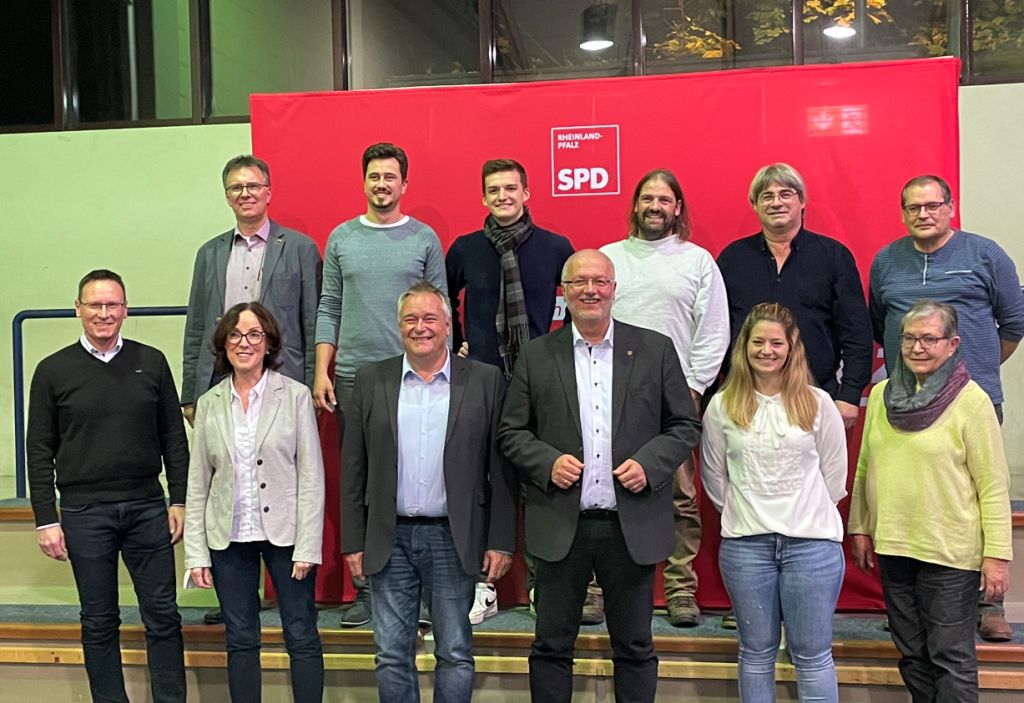 Der neu gewählte Kreisvorstand des SPD Kreisverbands Kaiserslautern (Bildquelle: Patrick Schäfer)