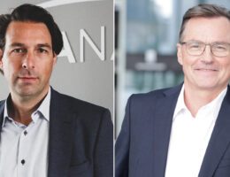 v.l.: Andreas Radix (CEO von IntraNav) und Dieter Meuser (CEO Cloud & Industrial Solutions von GEC)