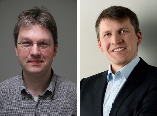 Privatdozent Dr. Markus Göker und Dr. Jan Meier-Kolthoff