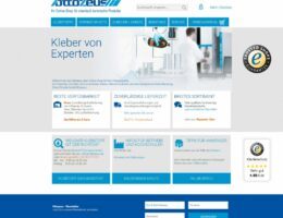 www.ottozeus.de - Der Online-Shop für Profi-Klebstoffe und Zubehör mit Mehrwert. (© RUDERER KLEBETECHNIK GmbH)