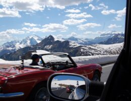 Cabrios in den Südtiroler Dolomiten