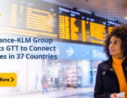 Air France-KLM Group wählt GTT zur Vernetzung seiner Standorte   in 37 Ländern