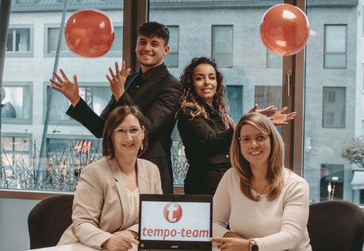 Professionelle Personaldienstleistungen mit viel Engagement und Freude: Tempo-Team in Bad Homburg