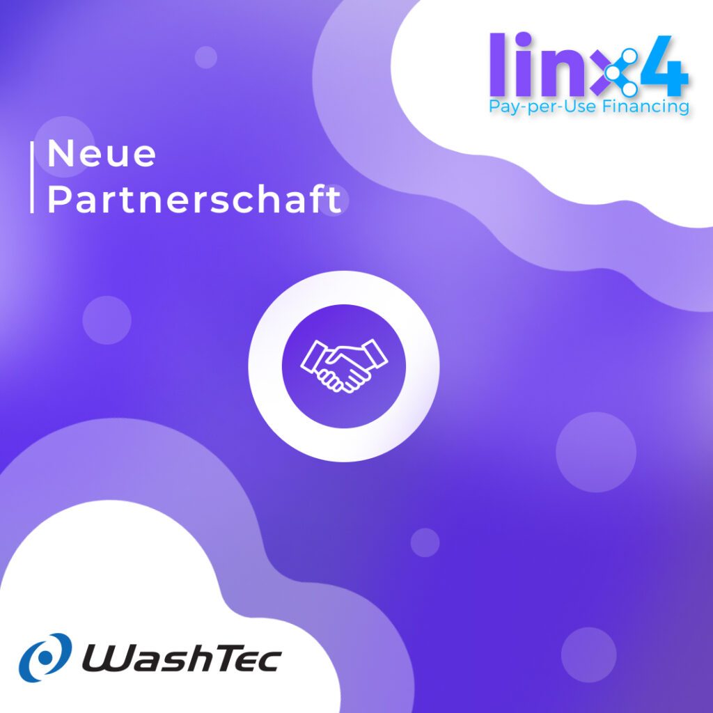 Neue Partnerschaft von linx4 und WashTec