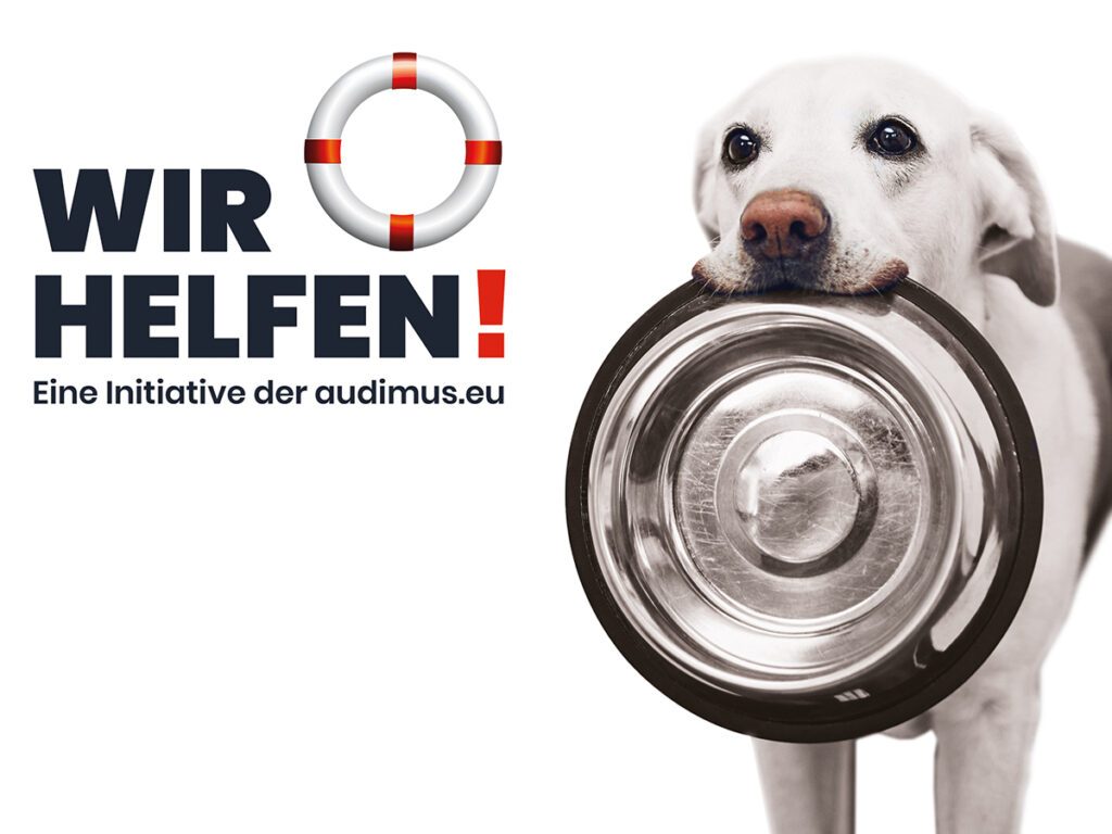 audimus-Initiative "Wir helfen" gemeinsam mit dem LOOK Tierschutzverein Deutschland e. V.