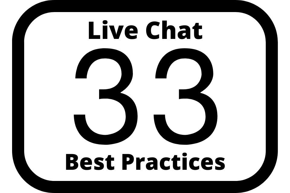 33 Live Chat Best Practices für 2022