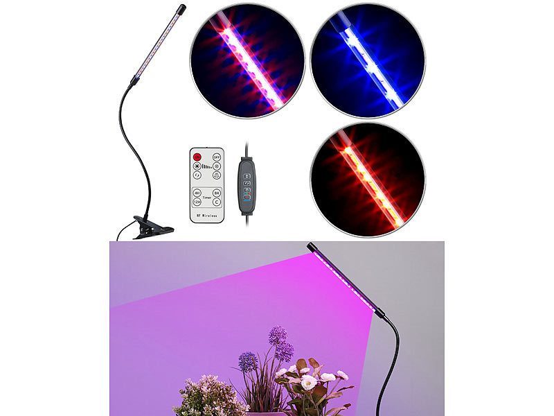 Lunartec LED-Pflanzenlampe PL-350
