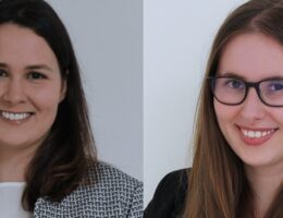 Die Geschäftsführerinnen der Brainix GmbH: Sonja Völkel (COO) und Hannah Nicklas (CTO)