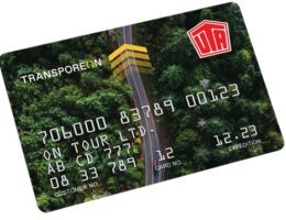 Mit der Co-Brand UTA-Tankkarte erhalten Transporeon-Kunden Zugang zu Mobilitätsdienstleistungen. (Bildquelle: © UTA/Transporeon)
