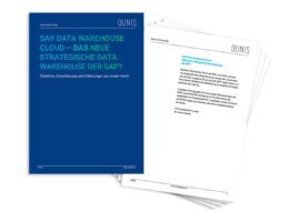 QUNIS Whitepaper "SAP Data Warehouse Cloud - DAS neue strategische Data Warehouse der SAP?" (© QUNIS GmbH)