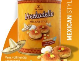 Neue Produktlinie Vreekadello in vier Geschmacksrichtungen / Abbildung: Mexican-Style (© CONVAR FOODS)