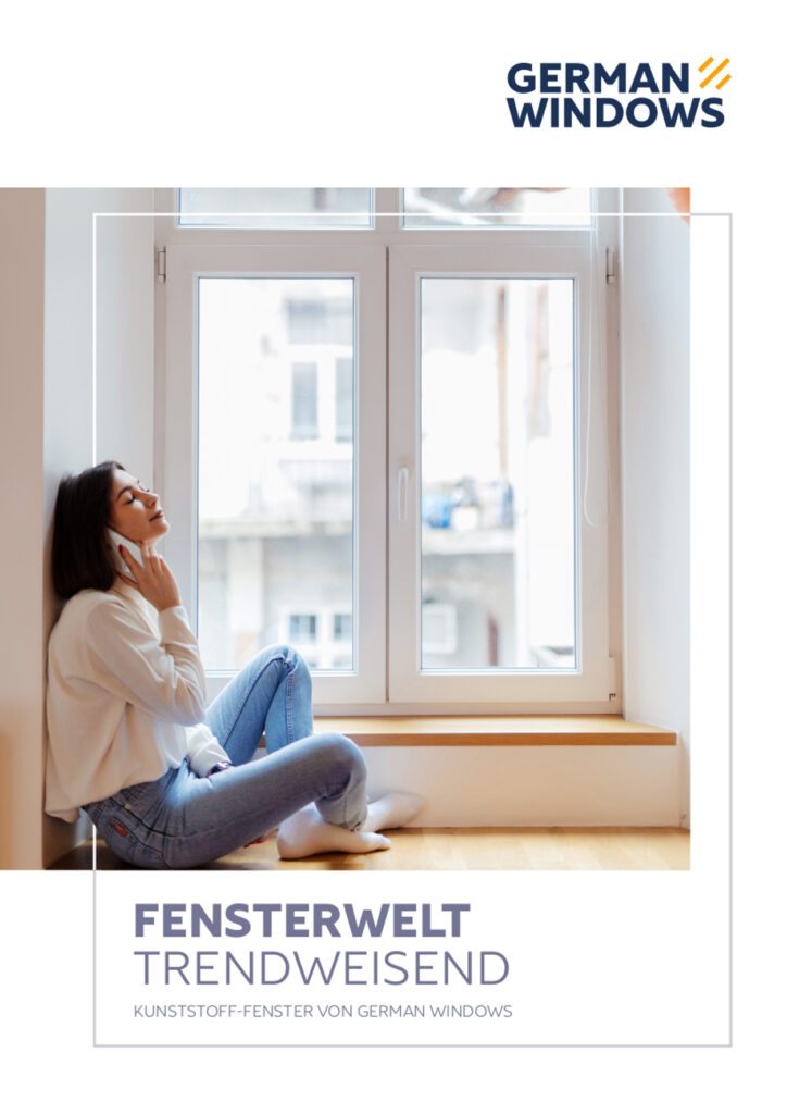 Broschüre "Fensterwelt trendweisend" zeigt Fenster-Qualitätsserien und Schiebetürsysteme aus Kunststoff. (Foto: GERMAN WINDOWS)