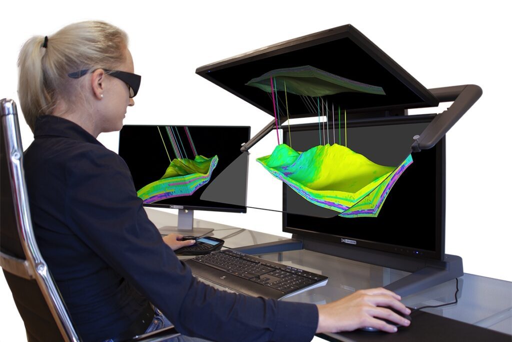 3D PluraView von Schneider Digital: optimale Visualisierung von 3D-Geodaten für Öl- und Gasindustrie