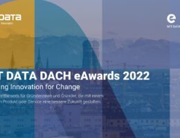 NTT DATA eAwards: Bis zu 70.000 Euro für nachhaltige Innovation in der DACH-Region