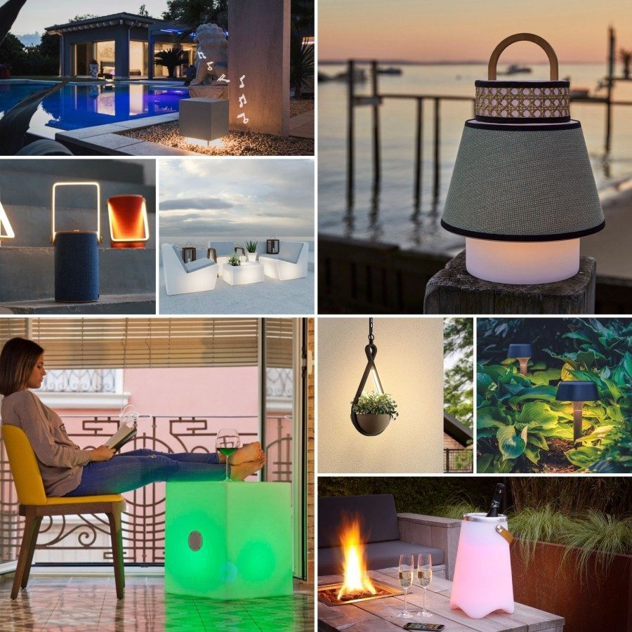 Lampenwelt.de präsentiert trendige Outdoor-Leuchten  (© Lampenwelt.de)