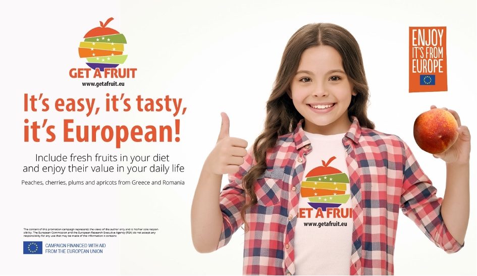 Kampagnenlogo "Get a Fruit" (Bildquelle: @ www.getafruit.eu)