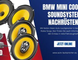BMW Mini Cooper Soundsystem nachrüsten auto-lautsprecher.eu