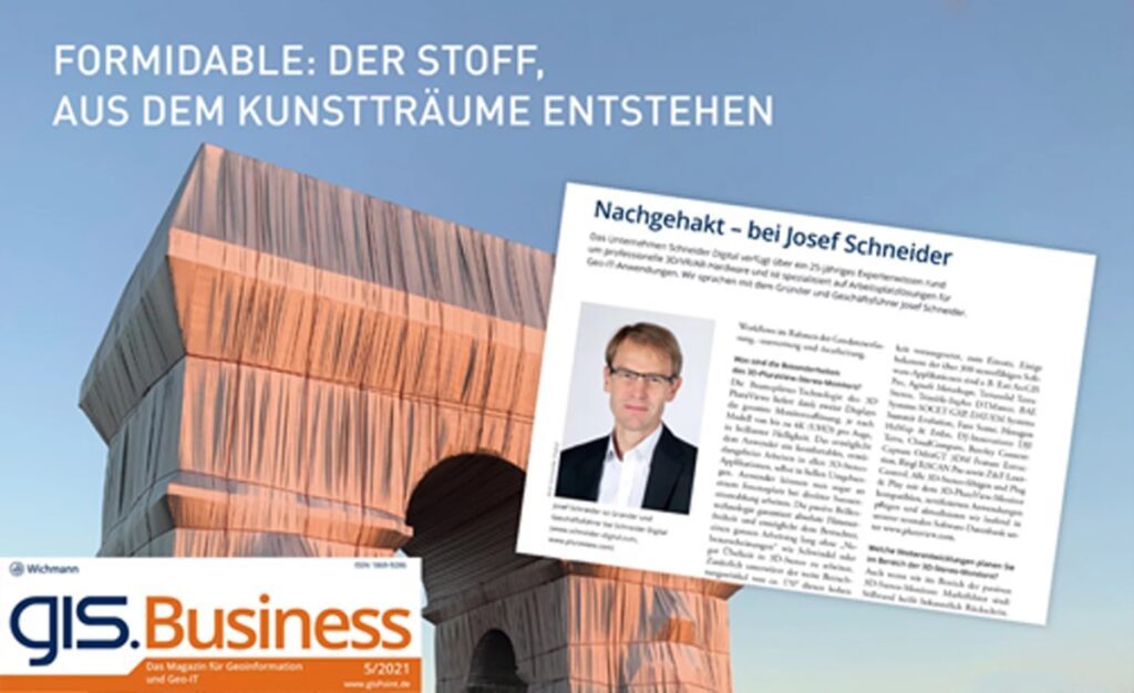 Experteninterview mit Schneider Digital im gis.Business-Magazin: Nachgehakt! (© Schneider Digital)