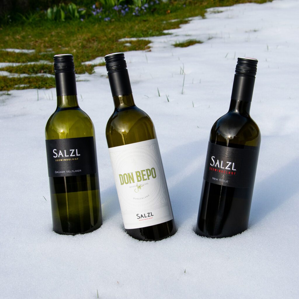Drei Salzl Weißweine werden heute in der live Weinprobe präsentiert.