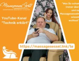 Massagesessel Welt YouTube-Kanale "Technik erklärt"