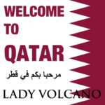 Art Work Single "Welcome to Qatar" von Lady Volcano