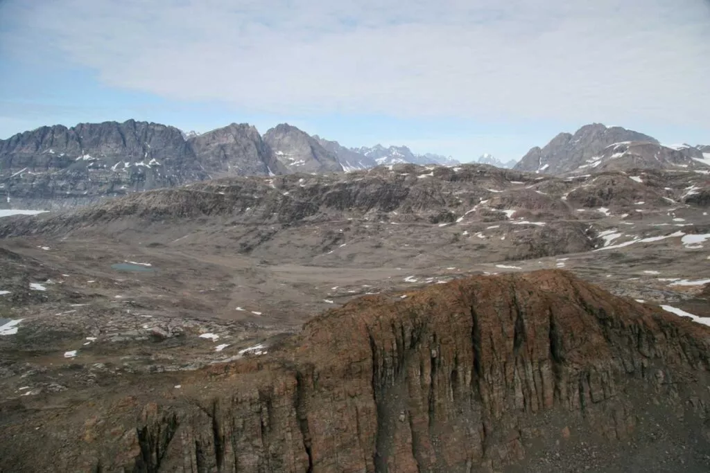 Das Perspektionsgebiet Ryberg auf Grönland; Quelle: Conico Ltd.