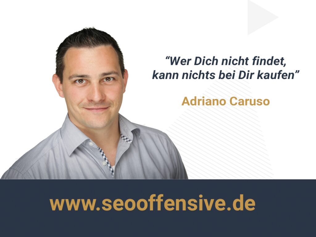 Adriano Caruso - Der Local SEO Experte