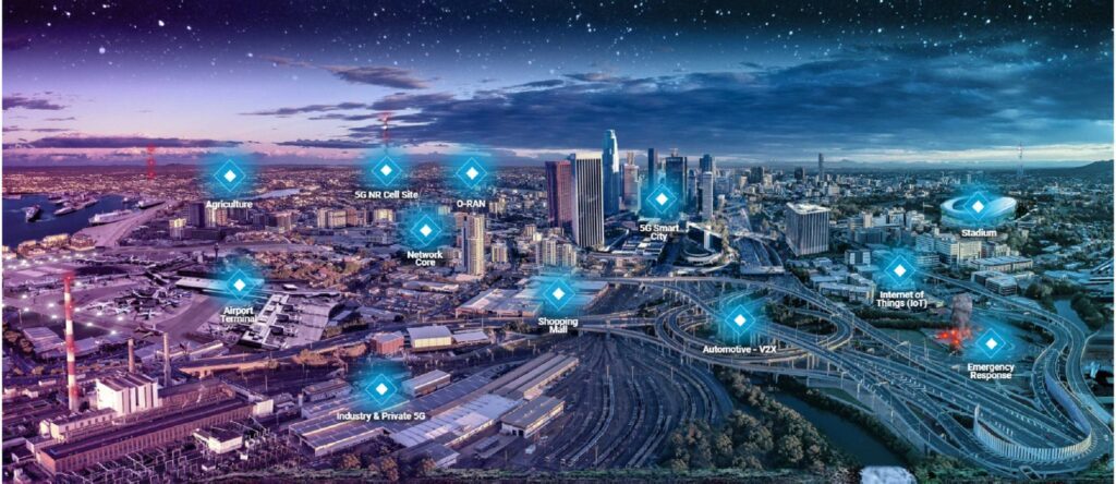 VIAVI Solutions Studie zu 5G: Anzahl städtischer 5G-Netze 2021 um weltweit fast 50 Prozent gestiegen.