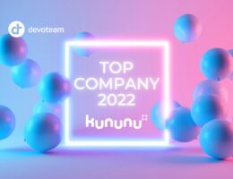 Herausragender Arbeitgeber: Devoteam von kununu als Top Company 2022 ausgezeichnet (Bildquelle: @ Devoteam)