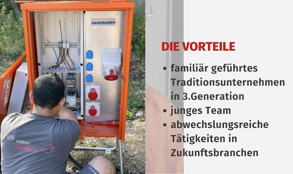 Immer unter Spannung? Elektriker/Elektroniker Jobs bei Elektro Friedrich - Heusenstamm Offenbach Lan (Die Bildrechte liegen bei dem Verfasser der Mitteilung.)