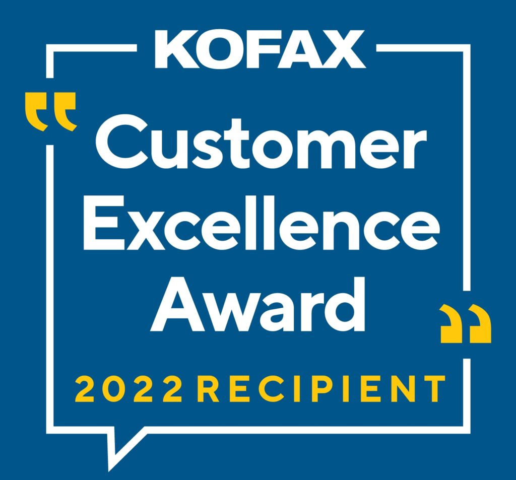 Kofax gibt die Gewinner seiner Customer Excellence Awards 2022 bekannt: (Bildquelle: © Kofax)
