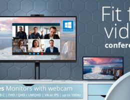 Die AOC V5-Serie mit Webcam - sofortige Anmeldung