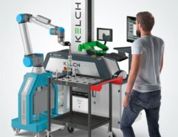 Automatisiertes Bestücken und Wechseln der Werkzeuge bei den KELCH Einstellgeräten. (© KELCH GmbH und Bachmann Engineering AG)