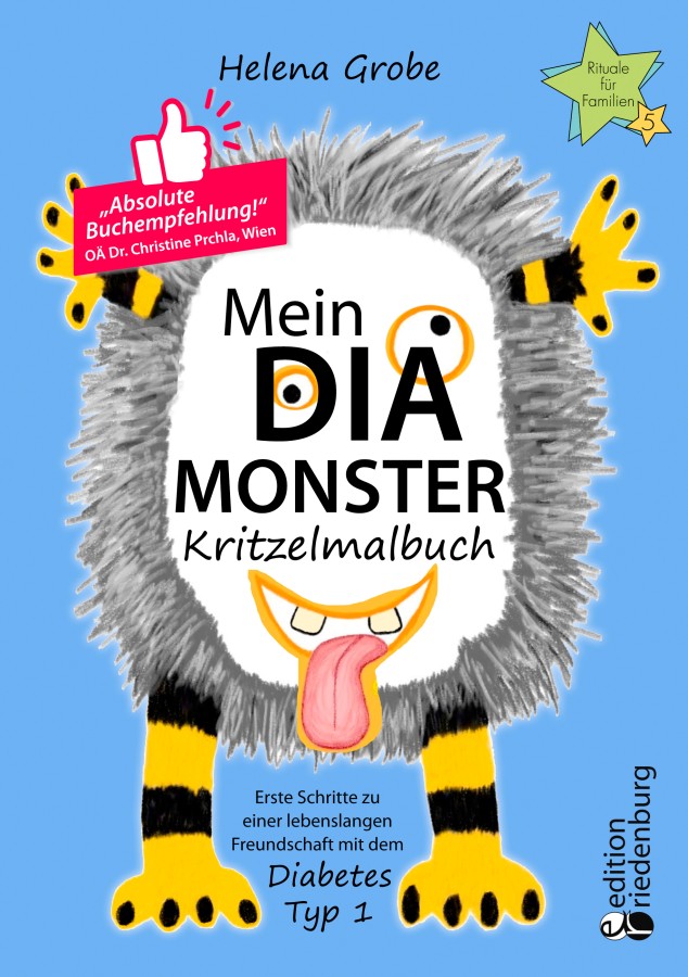 Mein Dia-Monster Kritzelmalbuch (Cover) (© edition riedenburg Salzburg)