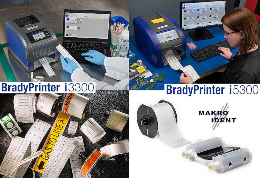Brady Etikettendrucker i3300 und i5300 mit Materialerkennung