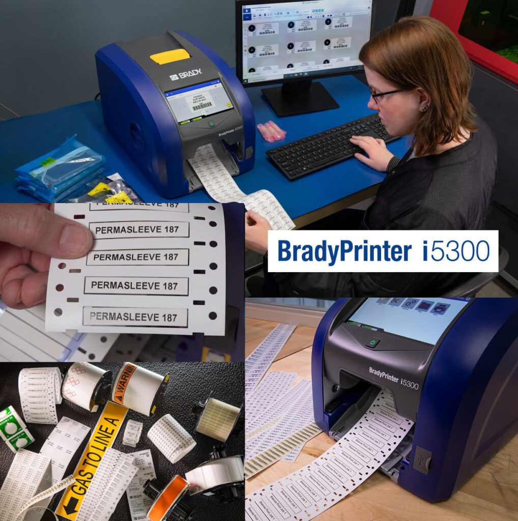 Mit Etikettendrucker Brady i5300 Kabelbäume schnell kennzeichnen