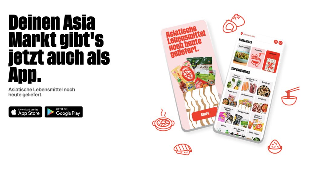 GoTiger - der neue online Asia Shop als App mit Lieferung am selben Tag