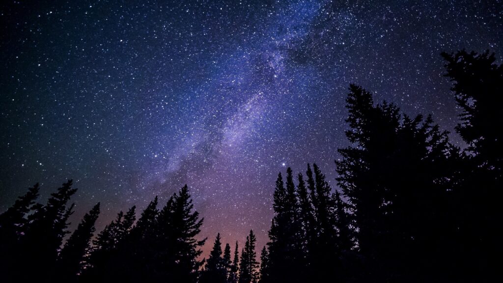 Die "Sternschnuppennächte" im skywalk allgäu bieten bei klarer Nacht einen faszinierenden Blick auf den Sternenhimmel.