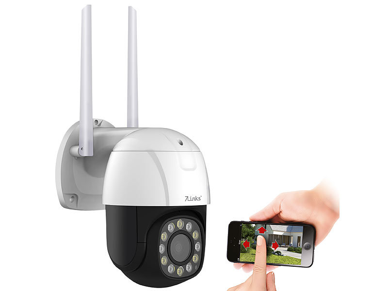 7links PTZ-IP-Überwachungskamera IPC-420