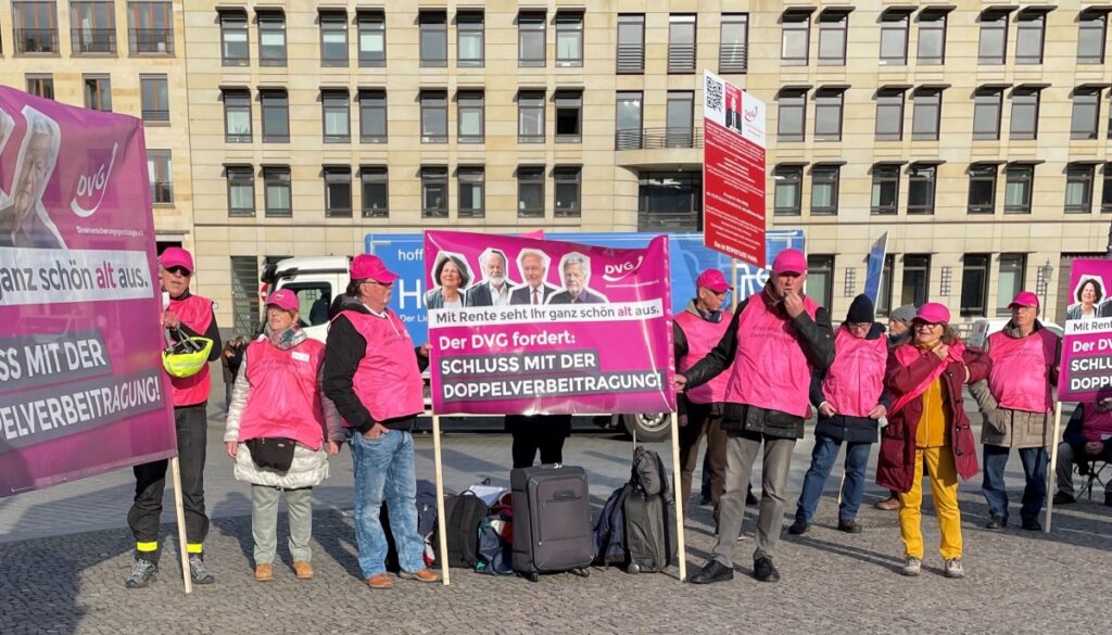 Der DVG wird in Hannover auf einem Protestmarsch auf sein Unrecht aufmerksam machen.  Kassel. (© DVG - K-media: Thomas Kießling)