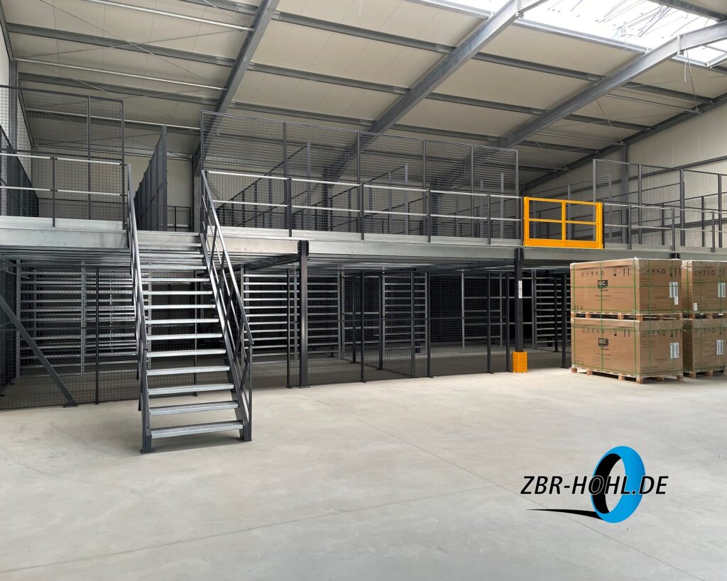 Mit der neuen Lagerbühne von Lagertechnik-West schafft ZBR Hohl Raum für neues Wachstum.