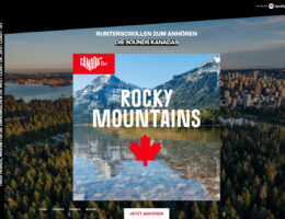 Kanada erleben - mit Podcasts und Musik bei Spotify