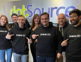 Das Digitalmarketing-Team von dotSource freut sich über die Partnerschaft mit Piwik PRO (Die Bildrechte liegen bei dem Verfasser der Mitteilung.)