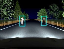 Kyocera entwickelt weltweit erstes Fahrzeug-Nachtsichtsystem (Die Bildrechte liegen bei dem Verfasser der Mitteilung.)