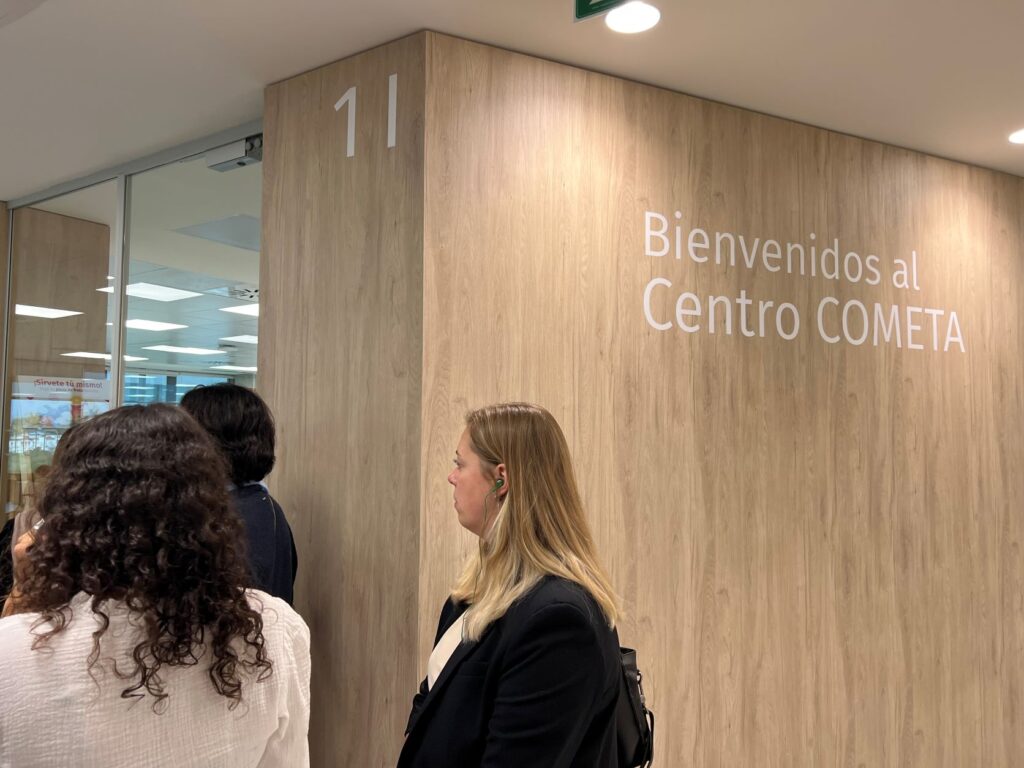 Im spanischen Cometa Zentrum werden gefährdete Frauen von Verisure vor ihren Peinigern geschützt. (Die Bildrechte liegen bei dem Verfasser der Mitteilung.)