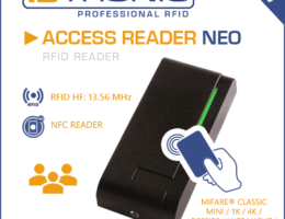 RFID Wall Reader: HF | NFC Access Reader NEO: Maschinenauthentifizierung an Produktionslinien im Industrie 4.