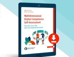 Multidimensional Digital Competence Self-assessment - Results from the bidt-SZ Digitalbarometer (© Bildquelle: i40.de)
