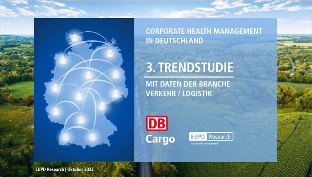 Corporate Health Management in der Branche Verkehr/Logistik (© EUPD Research)